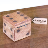 Selora Wooden Dice Set with Holder