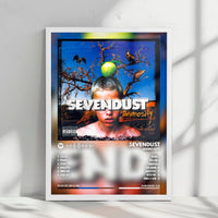 Sevendust "Animosity  " Album Cover Poster - with Complete Tracklist