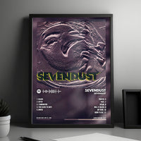 Sevendust "Sevendust  " Album Cover Poster - with Complete Tracklist