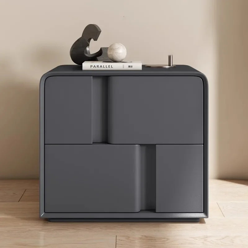Creative Double-layer Storage Bedside Table