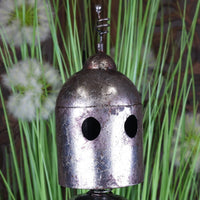Silver Robot Ornament Springy Bobble Head
