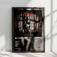 Slipknot ".5: The Gray Chapter  " Album Cover Poster - with Complete Tracklist