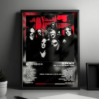 Slipknot "Vol. 3: (The Subliminal Verses)  " Album Cover Poster - with Complete Tracklist