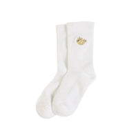 Save the Sloths Ribbed Bamboo Socks