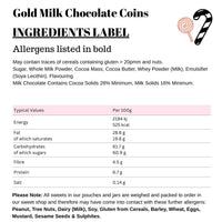 Gold Milk Chocolate Coins