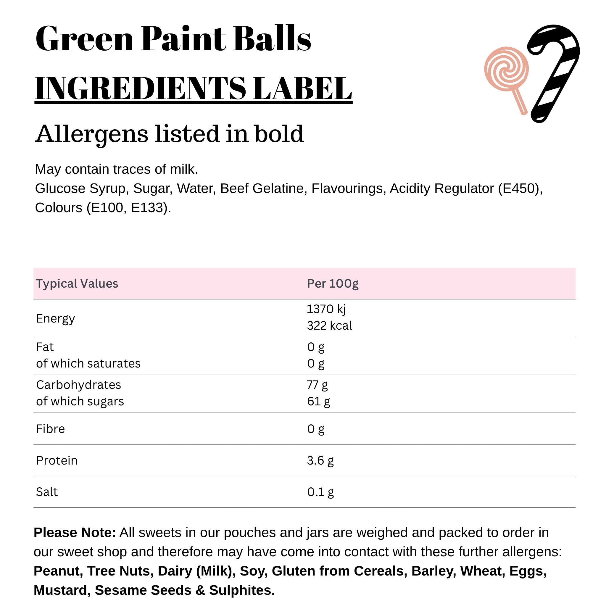Green Paint Balls