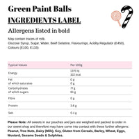Green Paint Balls