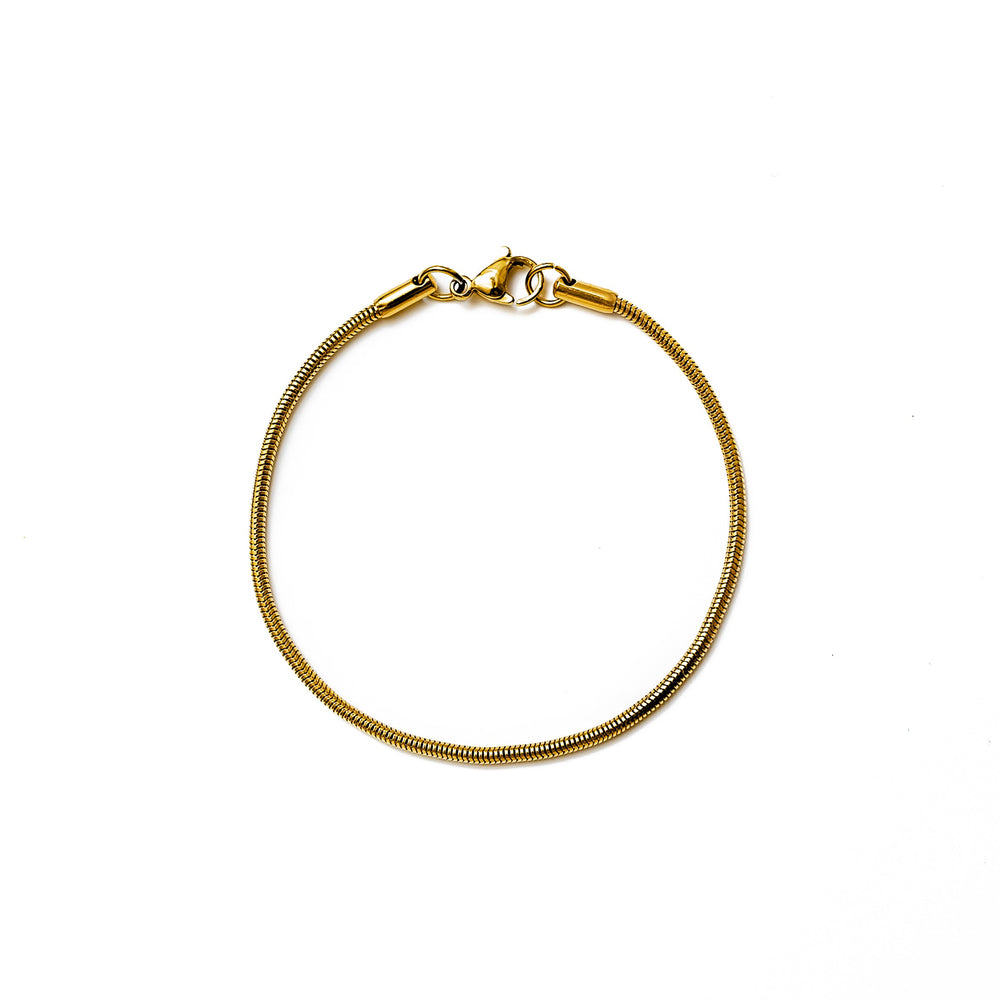 Snake Bracelet (Gold) 3mm