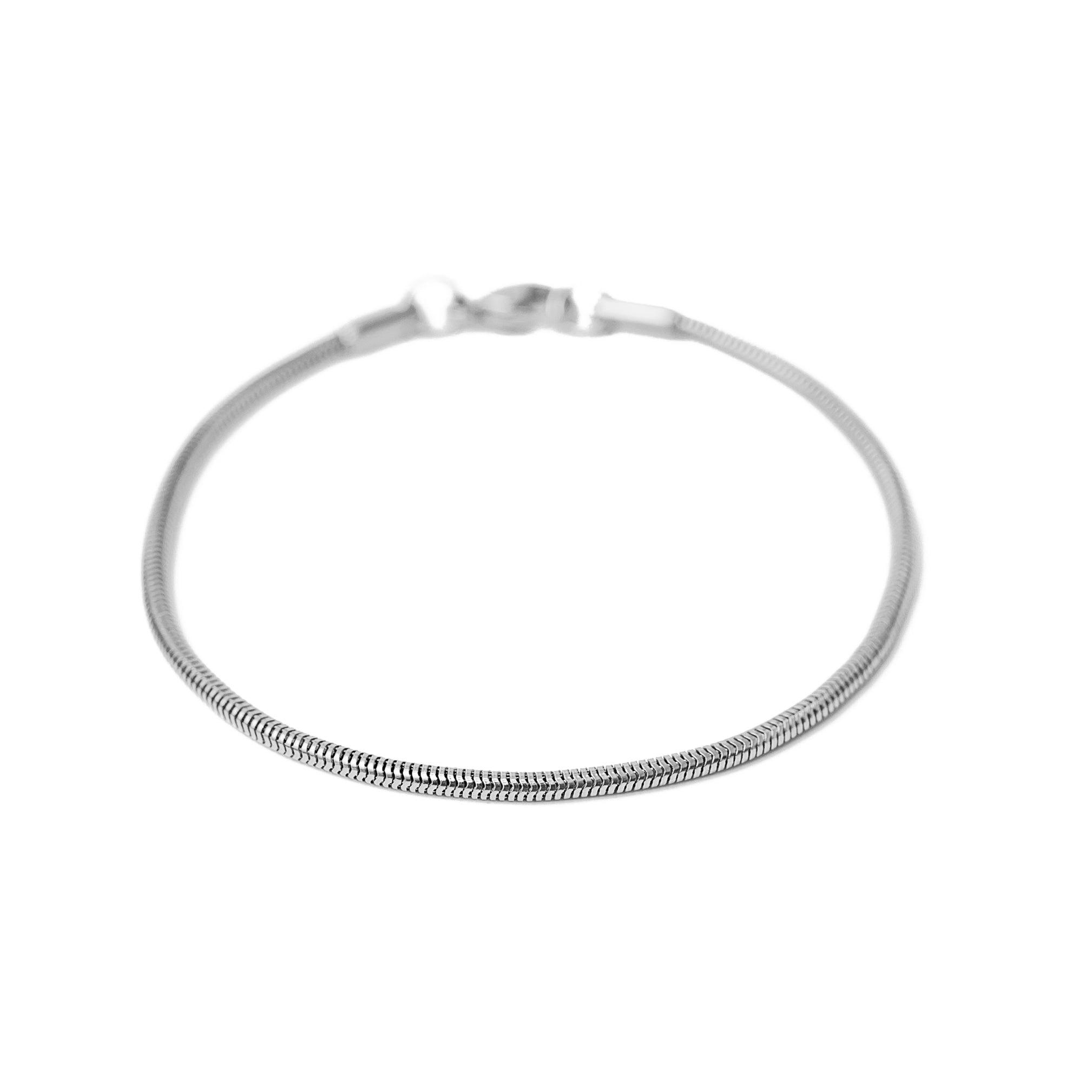 Snake Bracelet (Silver) 3mm