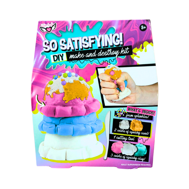 So Satisfying Make and Destroy Modelling Kit