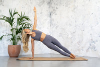 High Waisted Leggings - Pearl Grey