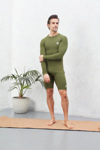 Long Sleeve Top - Earth Khaki
