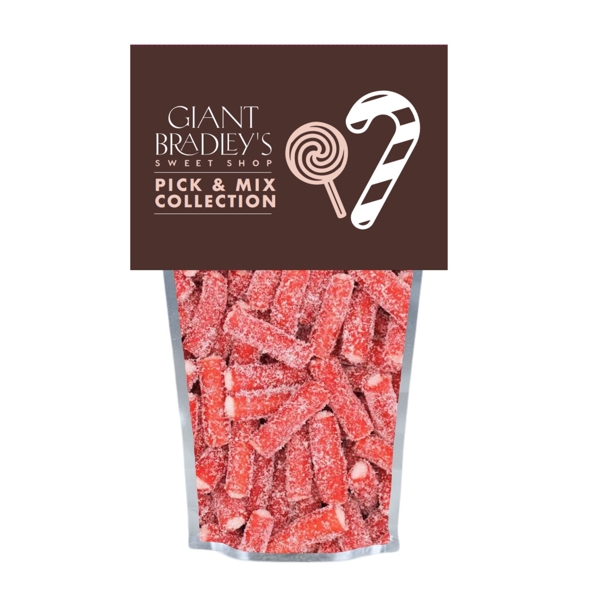 Sour Strawberry Pencil Bites