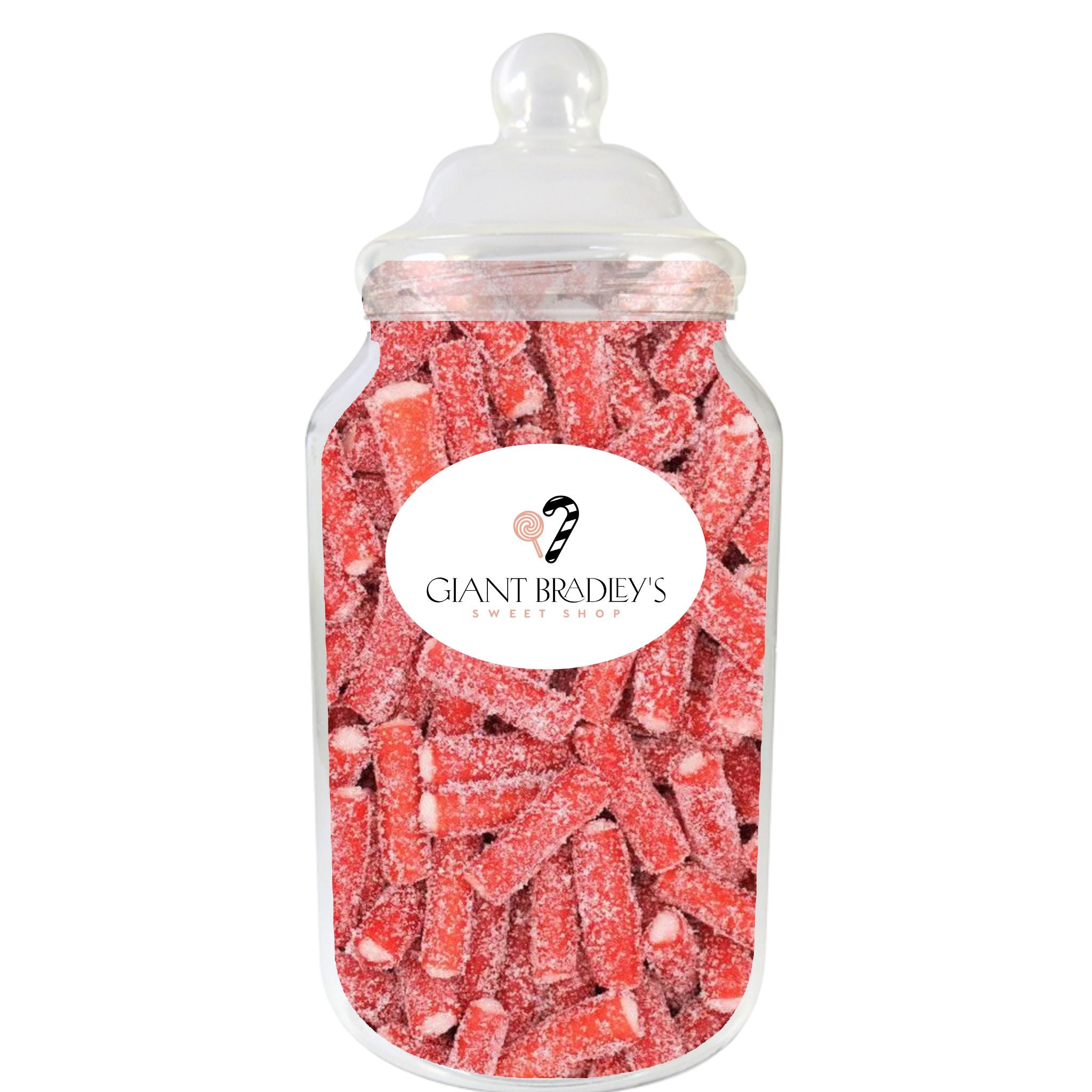 Sour Strawberry Pencil Bites