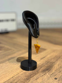 Sparkle Pizza Earrings