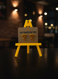 Sparkle Pizza Stud Earring