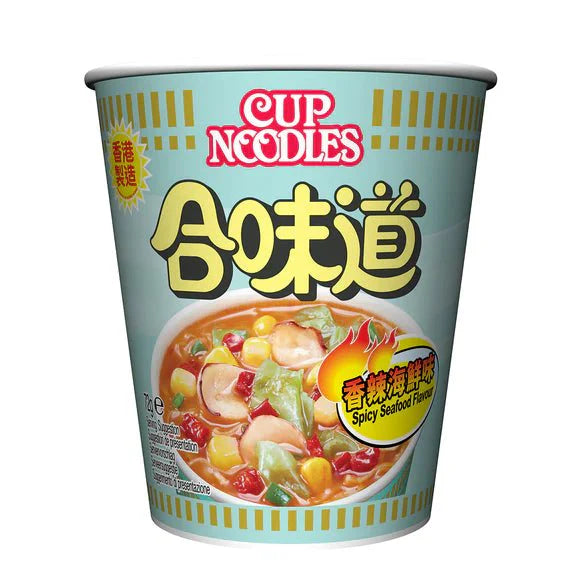 NISSIN Cup Noodle - Spicy Seafood 72g