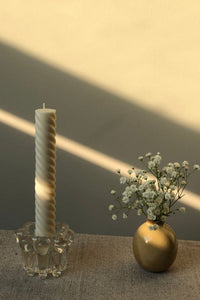 Spiral Taper Candles - pack of 3