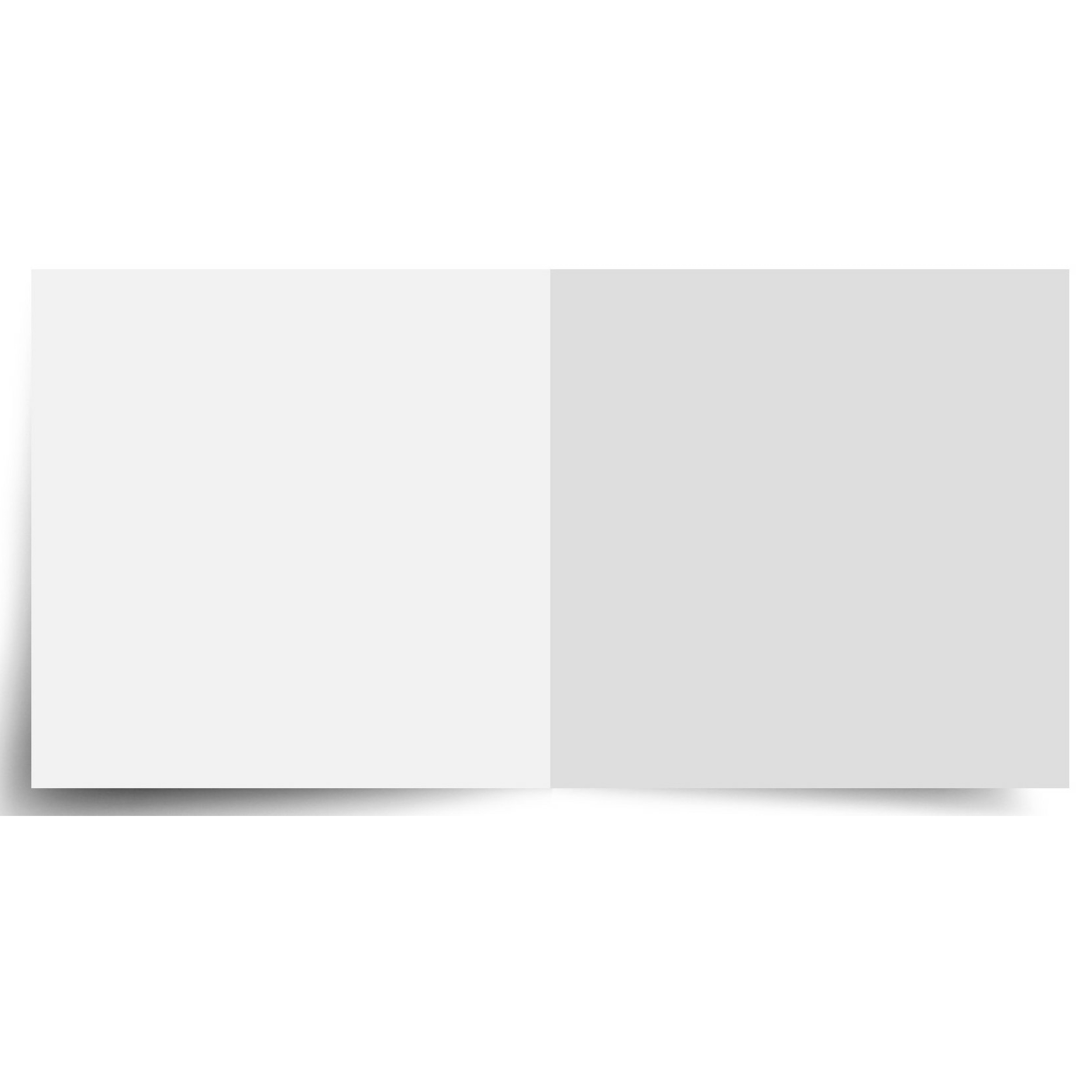 250 x 6"x6" Greeting Card Blank Inserts For Wedding Invites, Card Making. White 100gsm