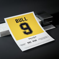 Steve Bull Legend Stats Print