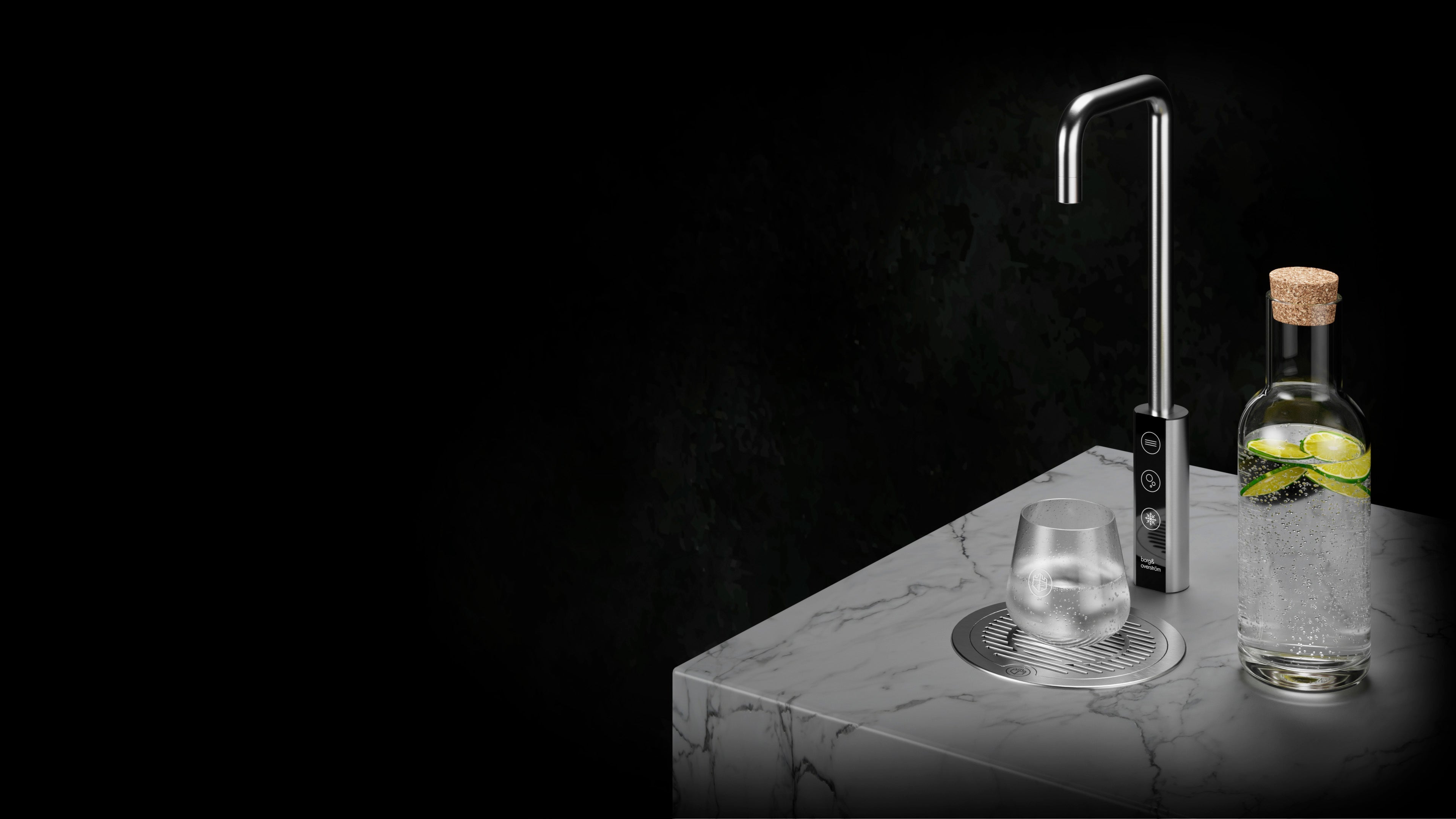 Borg & Overström T1 Tap System (Brushed Steel)