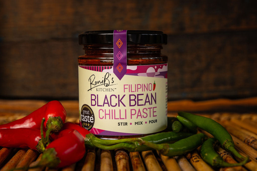 Filipino Black Bean Chilli Paste | ⭐️⭐️⭐️ Great Taste Award Winner | Featured in James Martin Saturday Morning Show