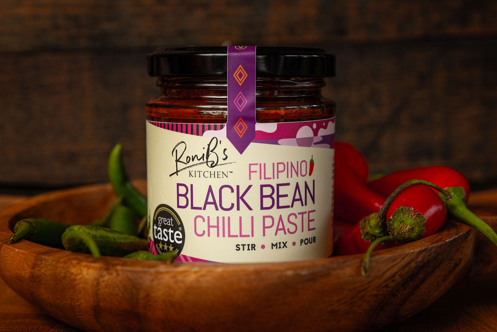 Filipino Black Bean Chilli Paste | ⭐️⭐️⭐️ Great Taste Award Winner | Featured in James Martin Saturday Morning Show