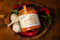 Filipino Garlic Chilli Paste with Scotch Bonnets | Medium Heat | Vegan