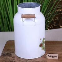 Thaniya Vintage Strawberry Field Milk Churn Planter