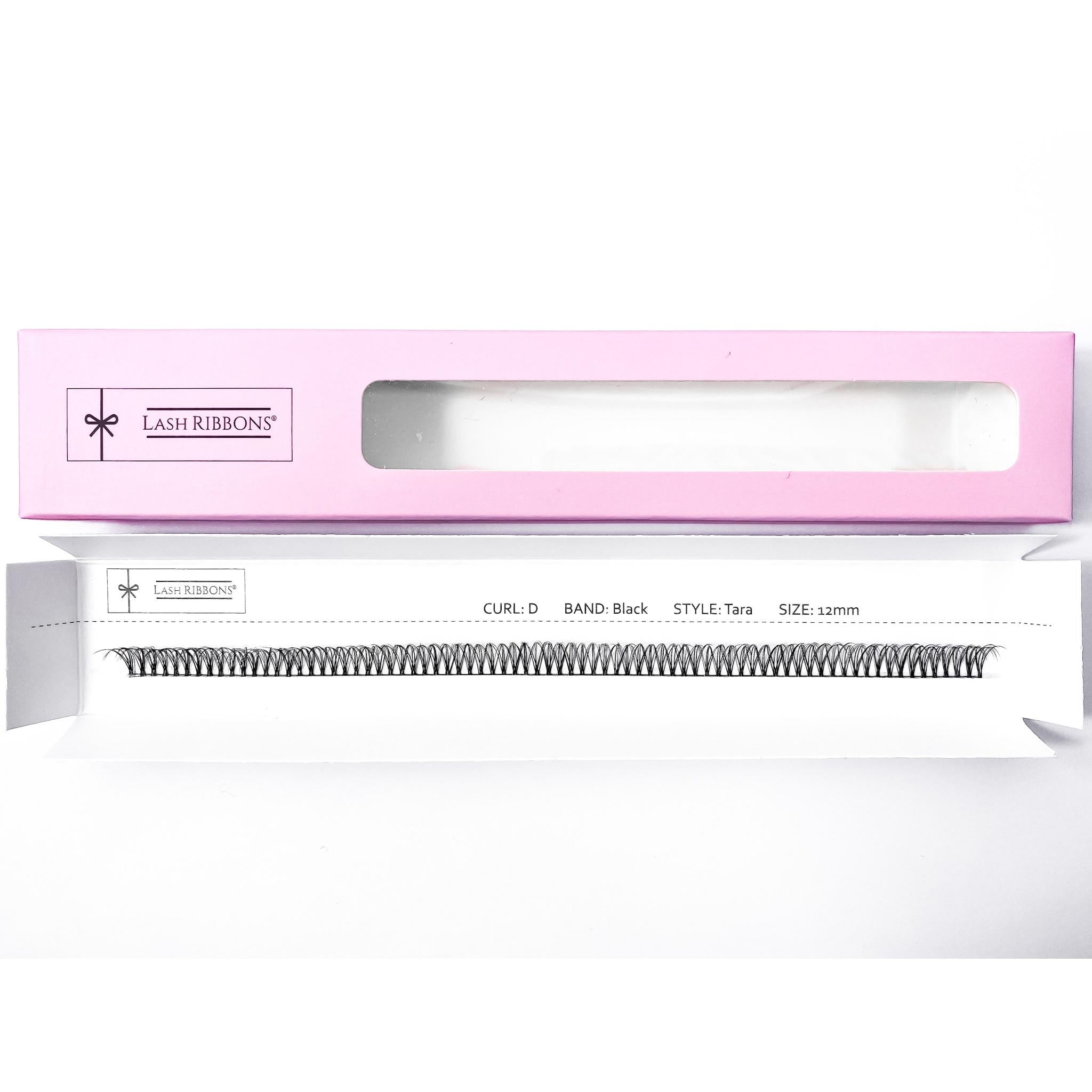 'D' Curl Black Lash Ribbons® Starter Kit (With Ultimate Bond)