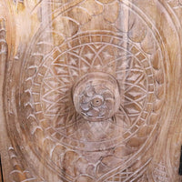 Tarinda Handcrafted Carved Wooden Storage Cabinet