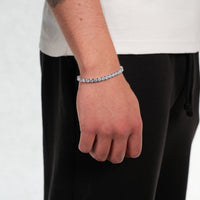 Tennis Bracelet (Silver) 5mm