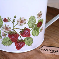 Thaniya Strawberry Field Decorative Watering Can Planter