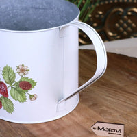 Thaniya Strawberry Field Decorative Watering Can Planter