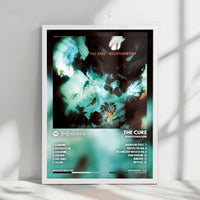 The Cure "Disintegration" Album Cover Poster - with Complete Tracklist