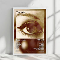 The La's "The La's" Album Cover Poster - with Complete Tracklist