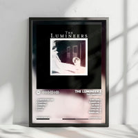 The Lumineers "The Lumineers" Album Cover Poster - with Complete Tracklist