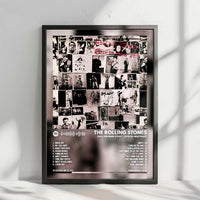 The Rolling Stones "Exile on Main St." Album Cover Poster - with Complete Tracklist