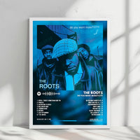 The Roots "Do You Want More?!!!??!" Album Cover Poster - with Complete Tracklist