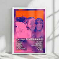 The Smashing Pumpkins "Siamese Dream" Album Cover Poster - with Complete Tracklist