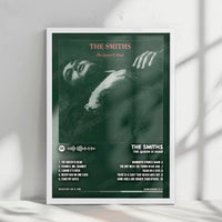 The Smiths "The Queen Is Dead" Album Cover Poster - with Complete Tracklist