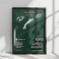 The Smiths "The Queen Is Dead" Album Cover Poster - with Complete Tracklist