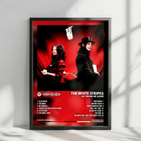 The White Stripes "Get Behind Me Satan" Album Cover Poster - with Complete Tracklist