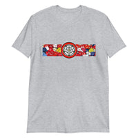 Barnsley Yorkshire Rose Retro Football Unisex T-Shirt