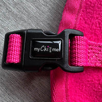 Tiny Toastie Water Repellent Fleece Dog Coat by My Chi and Me Dusky Blue