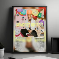 Tory Lanez "Memories Don't Die" Album Cover Poster - with Complete Tracklist