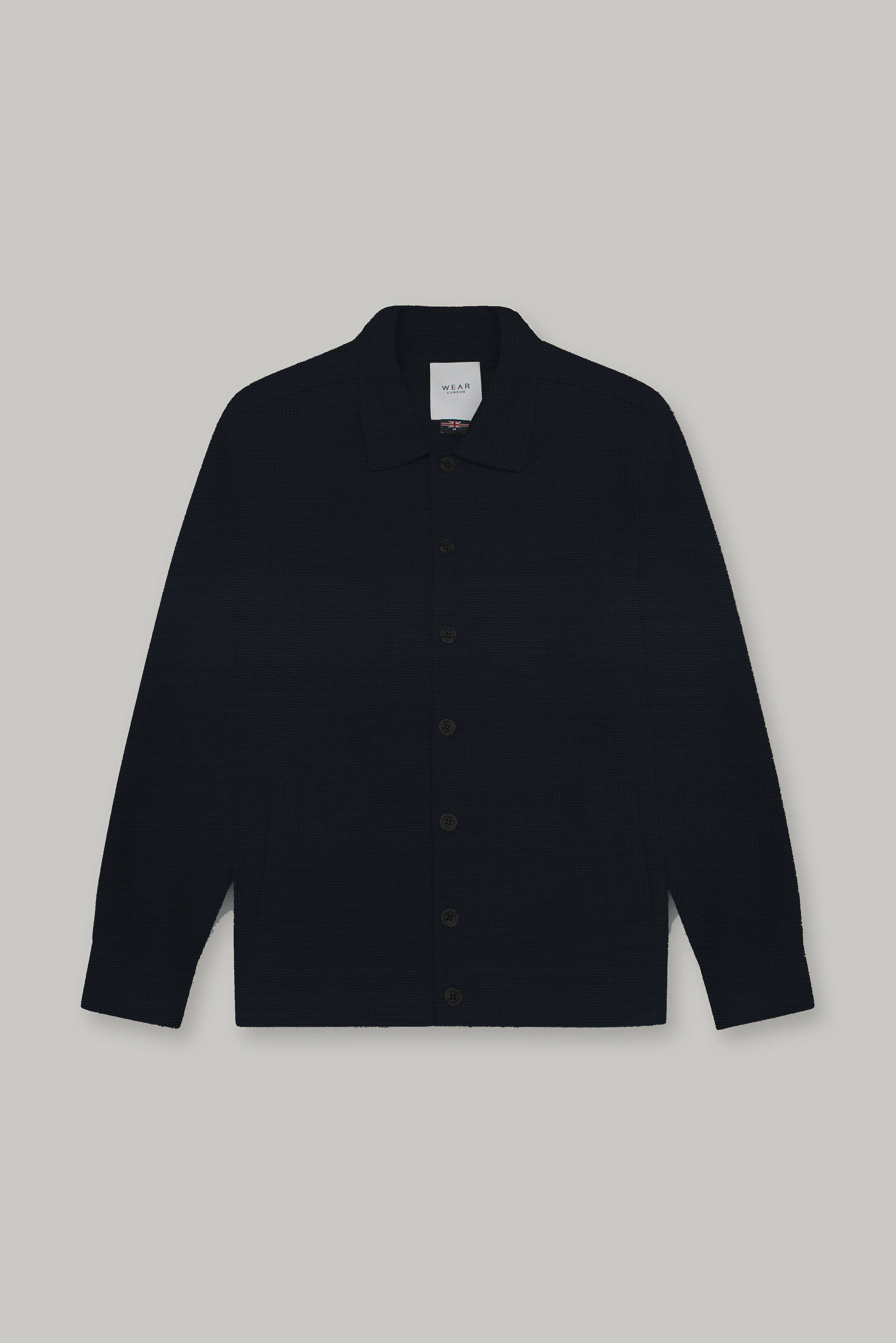 Turner Shacket - Navy Malta