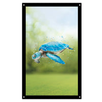 SunCatcher Garden Mirror Diving Turtle – Rectangular Illustrations by Bree Merryn