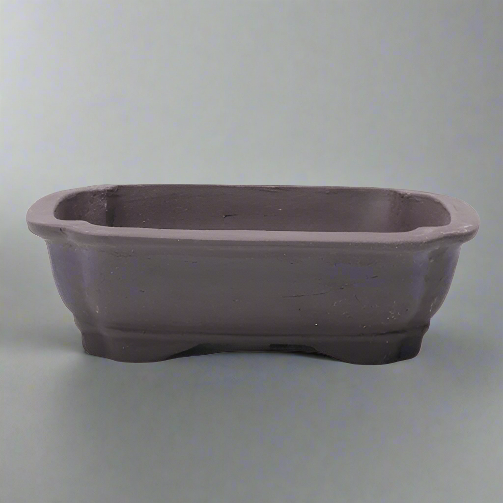 Unglazed Bonsai Pot Rectangle | 18cm x 14cm x 4cm | YB1119