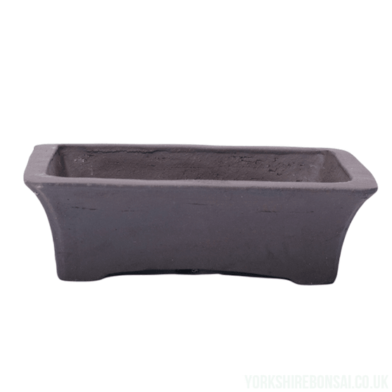 Unglazed Bonsai Pot Rectangle | 18cm x 14cm x 4cm | YB1120